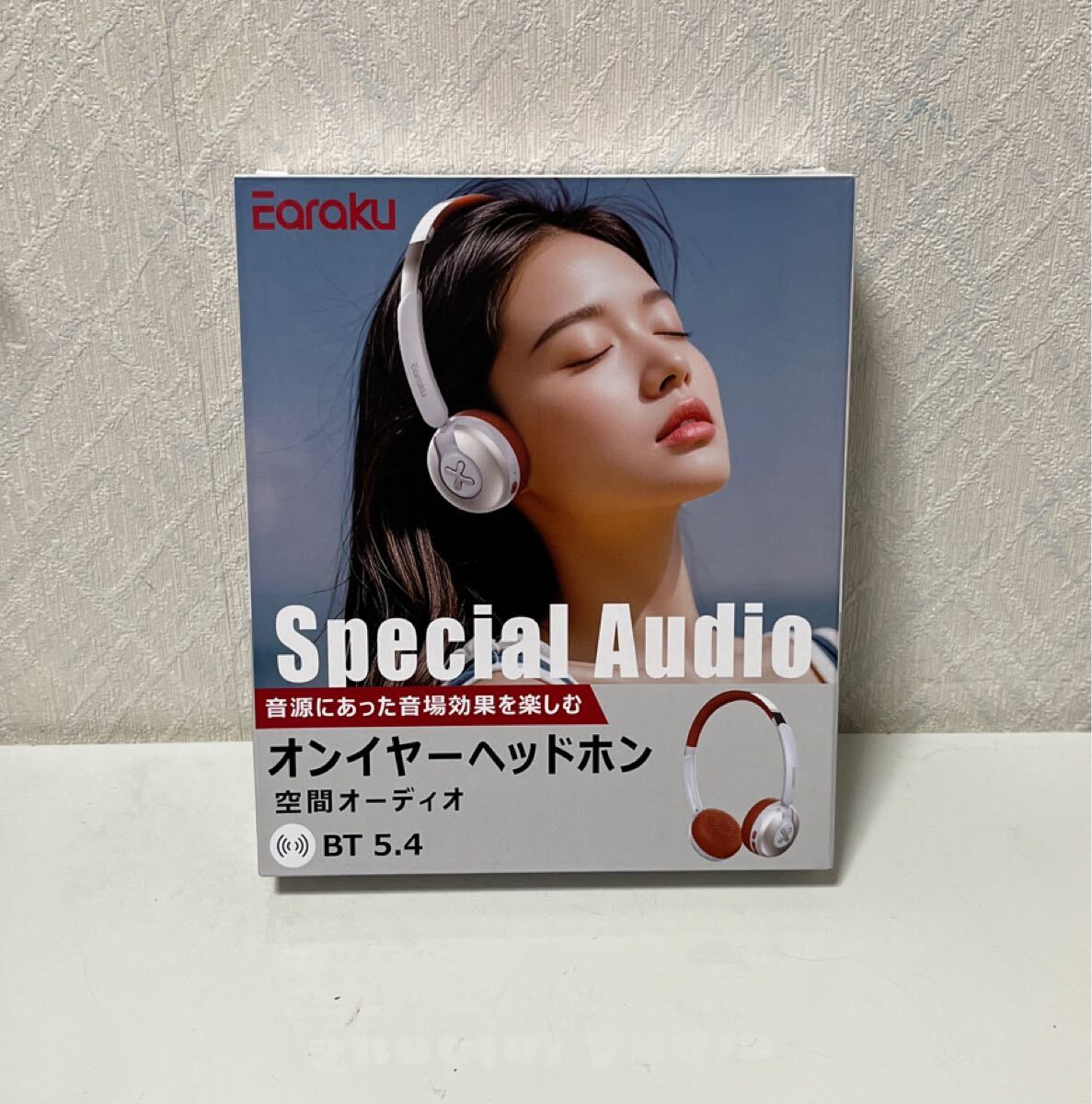 705i0411 Earaku(イアラク)ワイヤレスヘッドホン【音質クリア・軽量スタイルのイヤーカフ型】 Soundquick J131 空間オーディオ拍卖