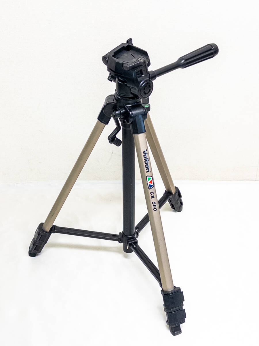 3Q売切!税無し◇ベルボン カメラ用三脚 CX560 高さ54~150cm■中型アルミ製三脚■訳有■■0501-2拍卖