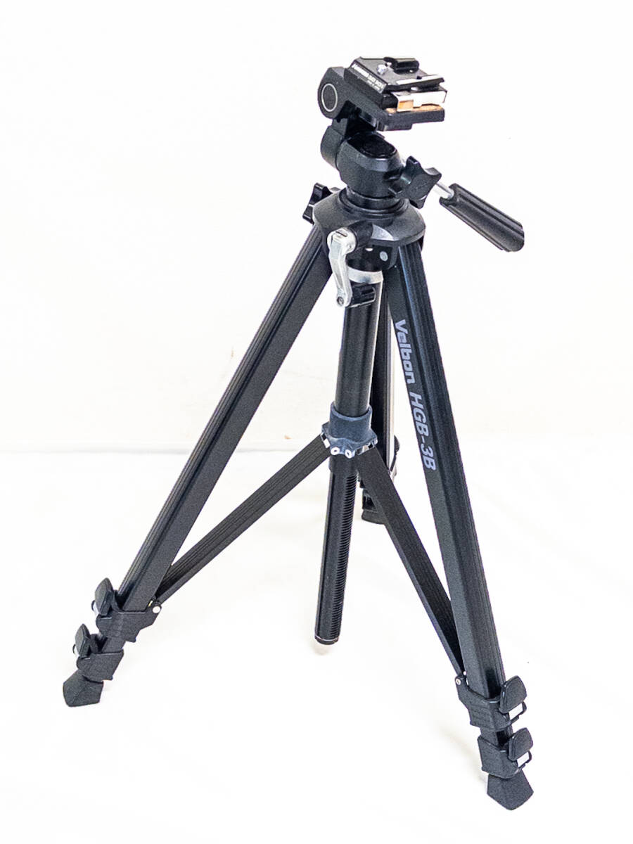 3Q売切!税無し◇Velbon ベルボン カメラ用三脚 HGB-3B 49~135cm☆カメラアクセサリー☆☆0508-6拍卖