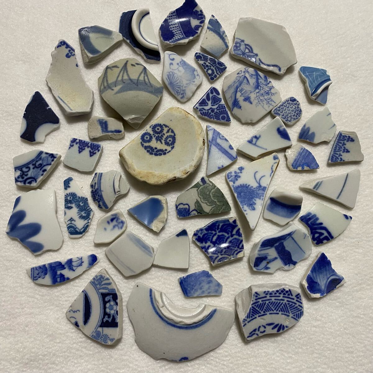 ★☆シートウキ 350g S929 瀬戸内海 にて採取しました!!!シーチャイナ シー陶器 陶片☆★ 拍卖