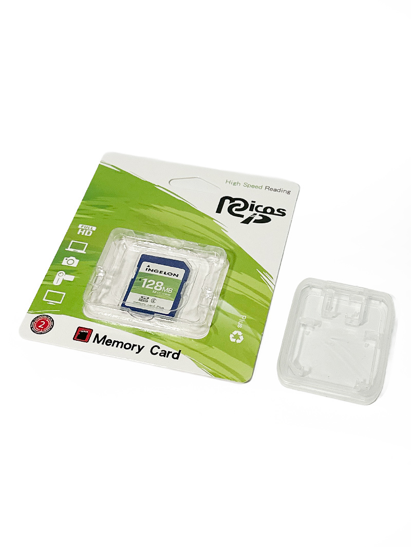 SDカード 容量128MB 読み取り100MB/S 書き込み10MB/S スマホ/タブレット/パソコンなど対応 メモリーカード 保護ケース付き拍卖