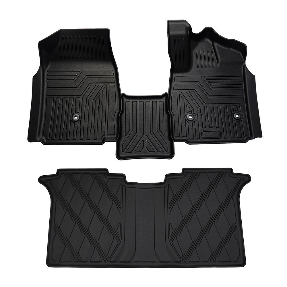 アルファード ヴェルファイア 30系 前後期 3Dフロアマット 立体カーマット カスタム 防水 耐汚れ TPE素材 内装パーツ 4枚拍卖