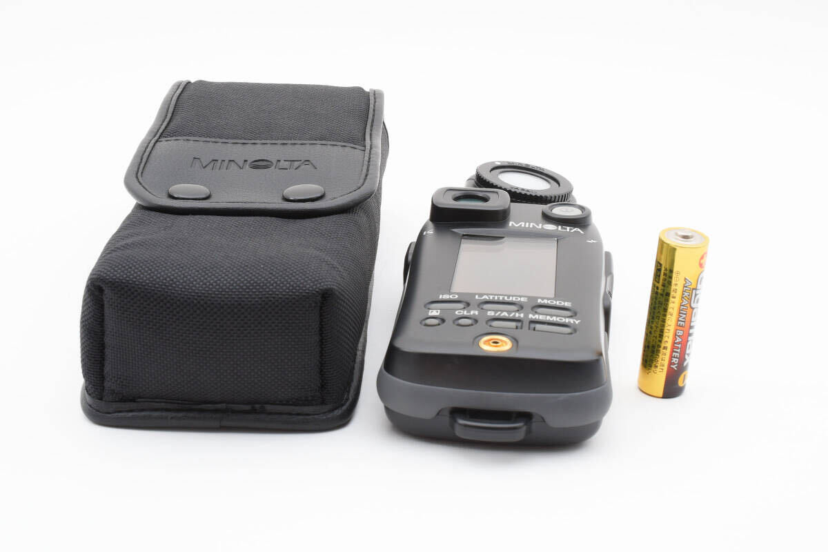 ◆動作確認済み◆ ミノルタ MINOLTA FLASH METER VI フラッシュメーター 露出計 カメラアクセサリー #4226拍卖