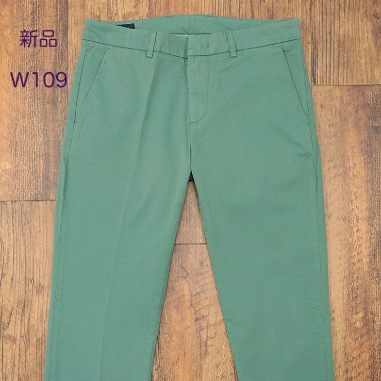 【新品・62サイズ・フランス発】ファソナブル・ 綿ストレッチチノパンツ拍卖