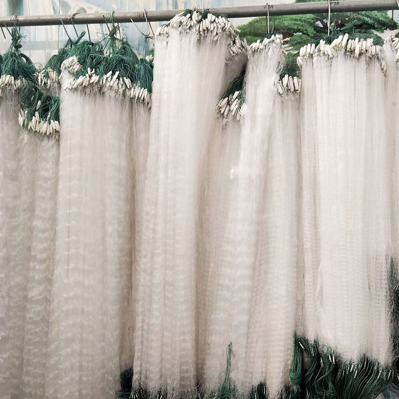 新作上質完璧 釣り 刺し 網 小メッシュ 単層構造 長さ50m 深さ130cm 2本指 グリッドネットワーク ナイロン 釣り ネット拍卖