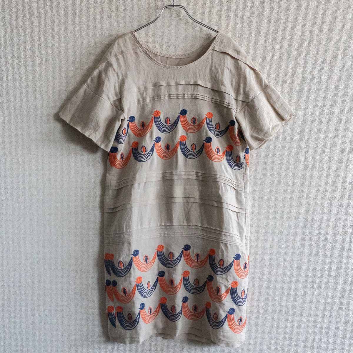 【人気】mina perhonen【twitter ドレス】38 ワンピース ミナペルホネン 25050144拍卖