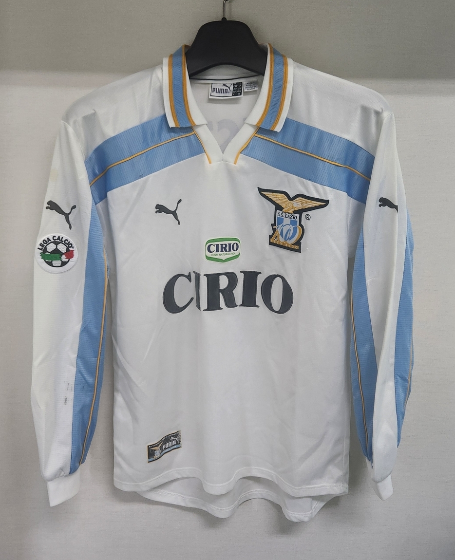 99-00ラツィオ SS Lazio(H)#13 ネスタ NESTA 長袖 Puma正規 セリエA仕様 S拍卖