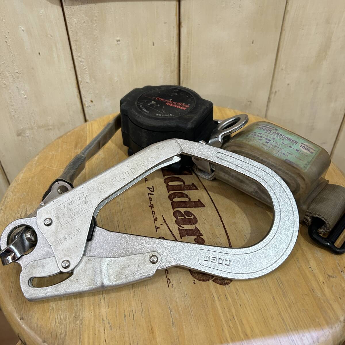 TUYORON / ツヨロン 墜落制止用器具 SHOCKABSORBER 胴ベルト型 使用可能質量100KG 富士デンコー FS-93 USED拍卖