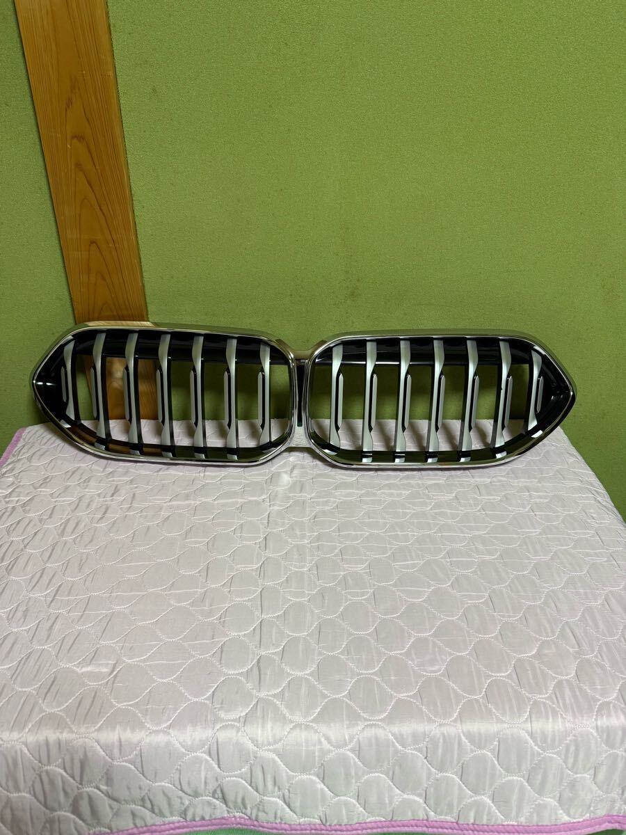 ★新車外し★BMW 純正 G20 G21 3シリーズ フロントグリル137258-10 70773 01 02 95 5A39372 75 76 シルバー メッキ ②拍卖