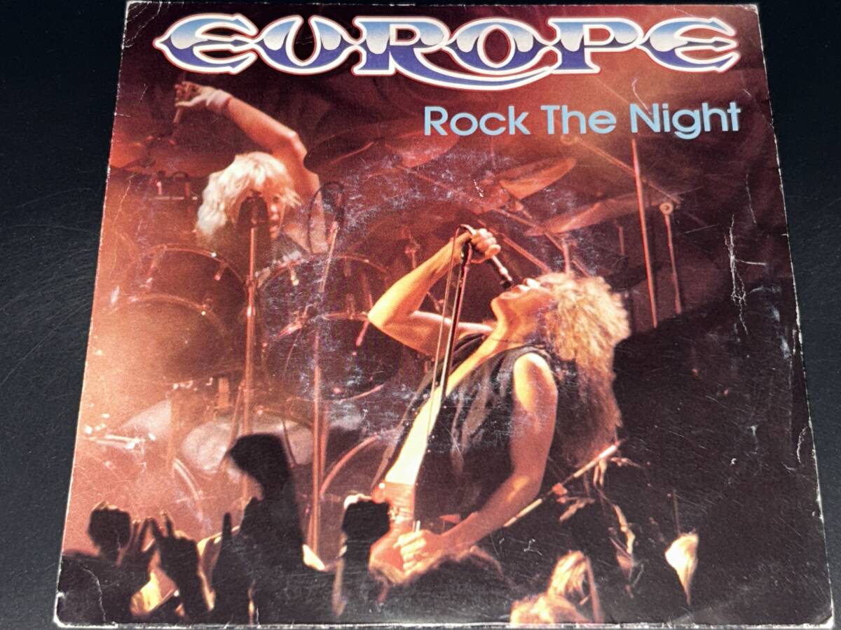 Europe / Rock The Night '85年作7インチ拍卖
