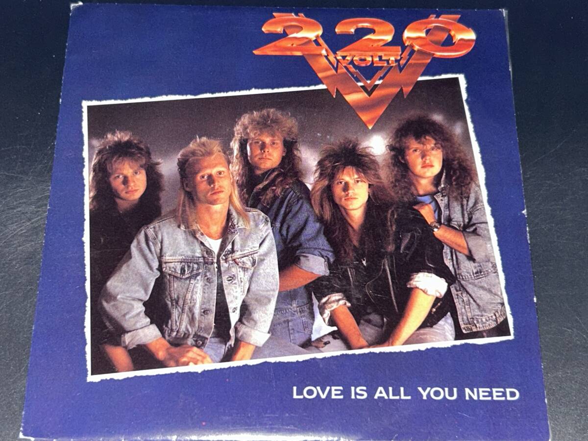 220 Volt / Love Is All You Need '88年北欧メタル7インチ拍卖