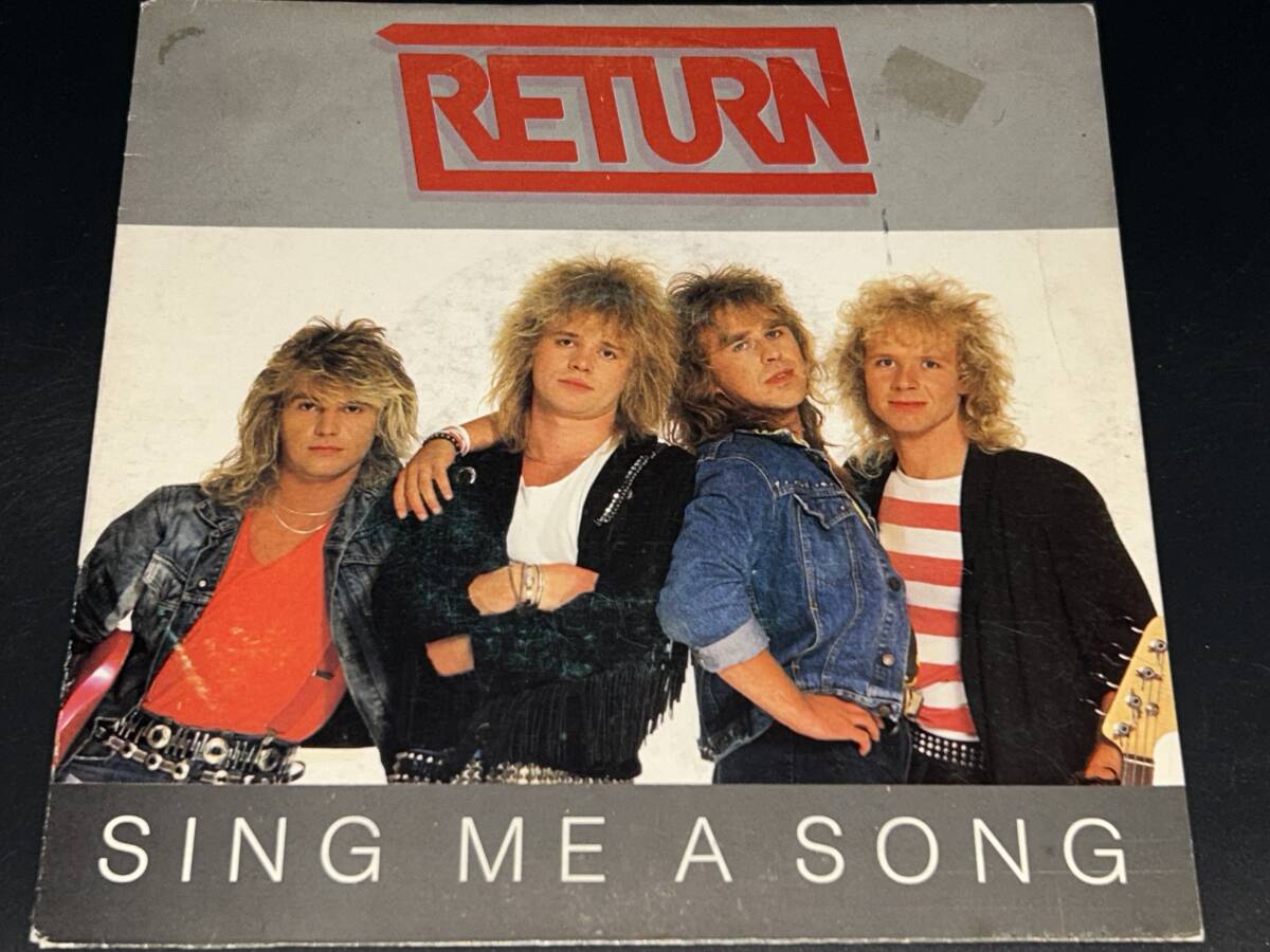 Return / Sing Me A Song '88年北欧メロディアス・ハード 7インチ拍卖