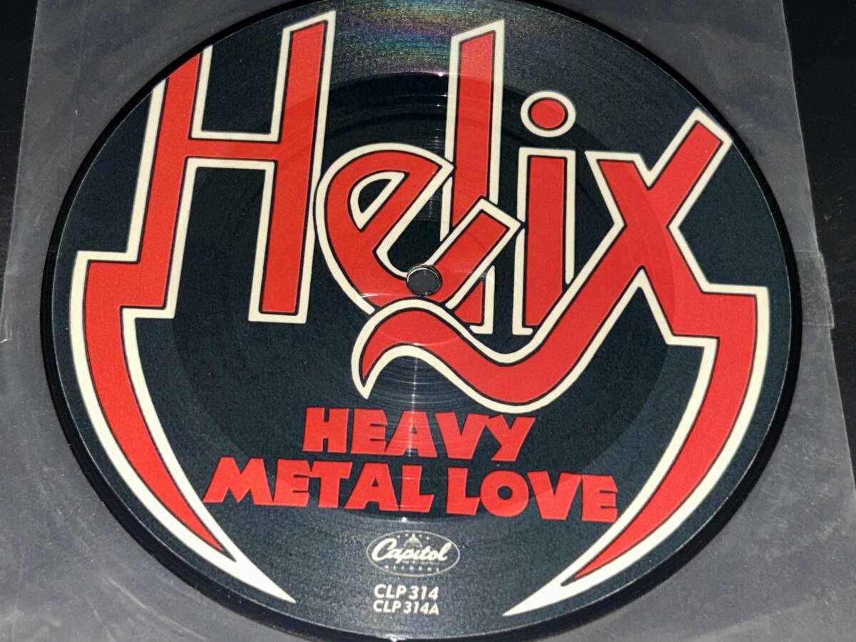 Helix / Heavy Metal Love '83年ピクチャー・ディスク7インチ拍卖
