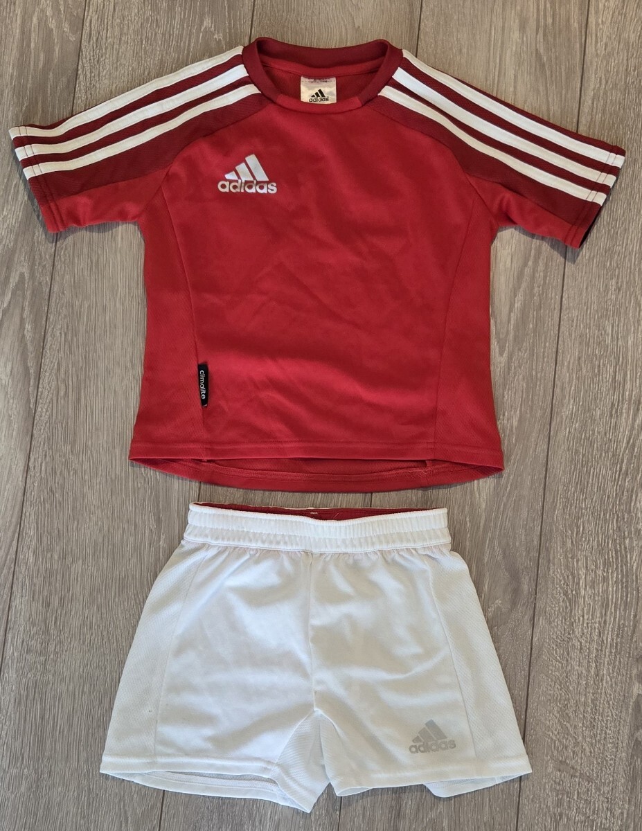 アディダス 上下セット サッカー ジャージ 100サイズ拍卖