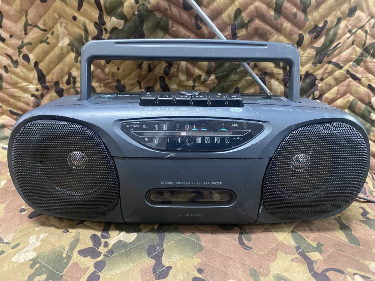 J7065 FUNAI フナイ FR-S3 ラジオカセット ラジカセ ジャンク拍卖