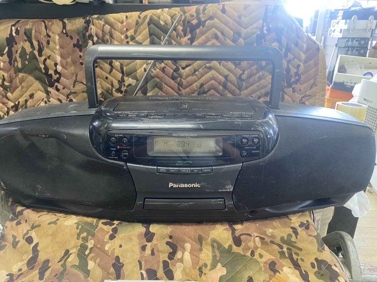 J7146 Panasonic バブルラジカセ RX-DT701 ビンテージ 動作品 現状品拍卖