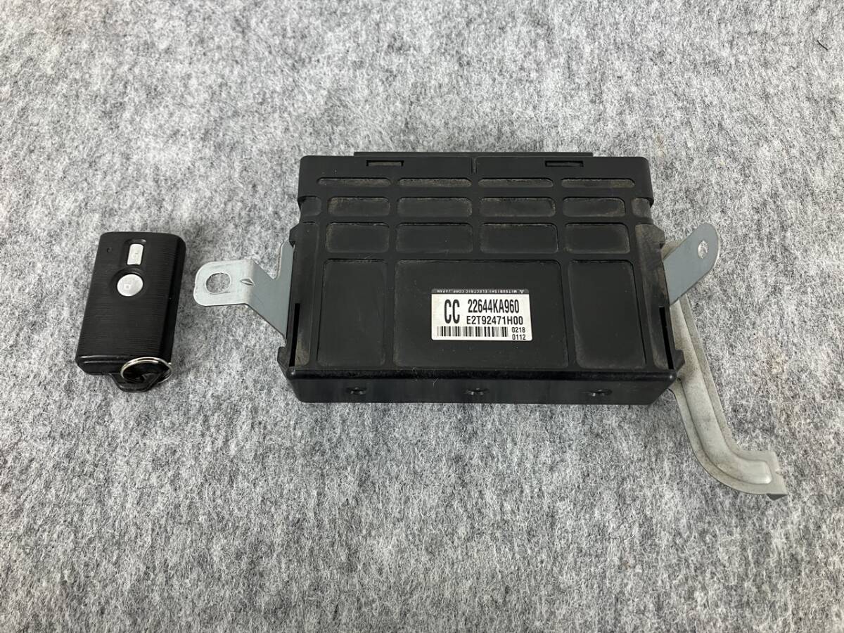 【検査済】 ステラ スーパーチャージャー RN2 鍵付き エンジンコンピューター ECU 22644KA960 RN1拍卖