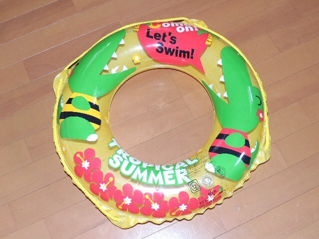 ☆TROPICAL SUMMER 浮き輪・浮き具 60cm ロープ付 水遊び・海水浴・プール ☆3510拍卖