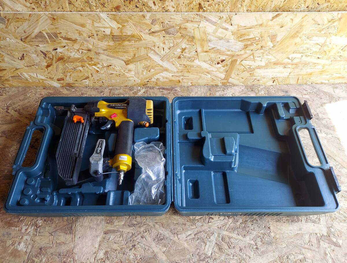 ●日立工機 HITACHI 8mm/高圧フロアタッカ N5008HM●拍卖