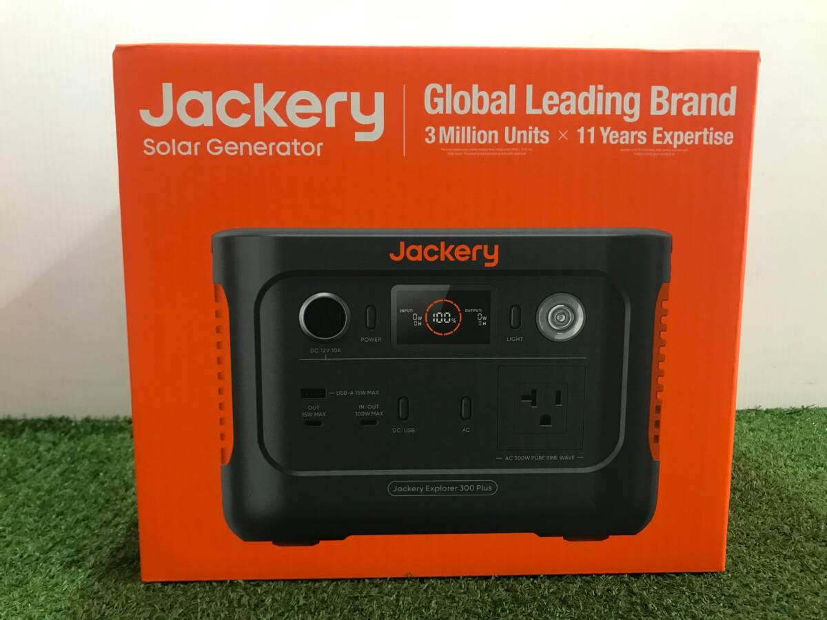 【未使用品】JAckery ポータブル電源 300Plus JE-300B IT3NXL7TQB9Y拍卖