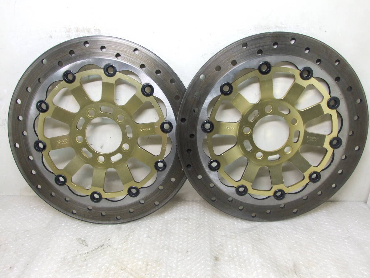 サンスター ゼファー1100 ZRX1100 ZRX1200 ZZR1100-C ZXR400 ZXR750 ZX-9R 検 GPZ900R ZRX400 ゼファーχ ブレンボ プレミアム ゼファー400拍卖