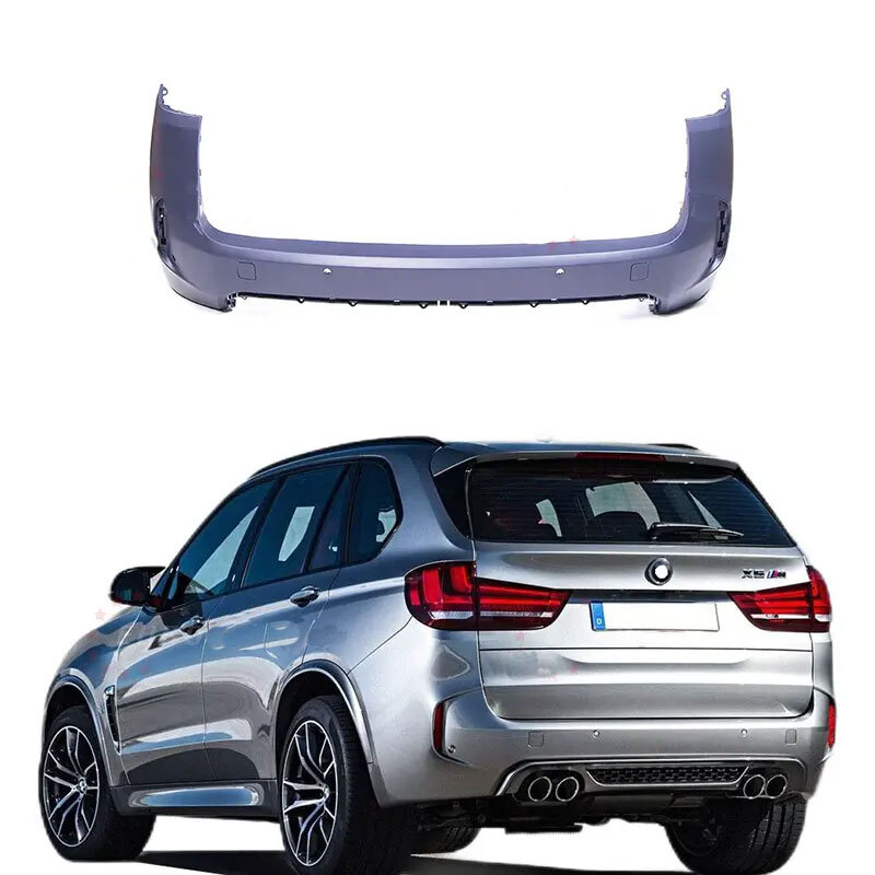 BMW X5 F15 リアバンパー リアディフューザー マフラーカッター X5 M-style アップグレード 外装 エアロ カスタム パーツ 新品拍卖