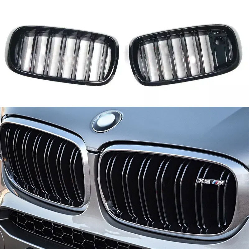 BMW X5 F15 フロント グリル X5 M-style 左右 アップグレード 外装 エアロ カスタム パーツ ドレスアップ 新品拍卖