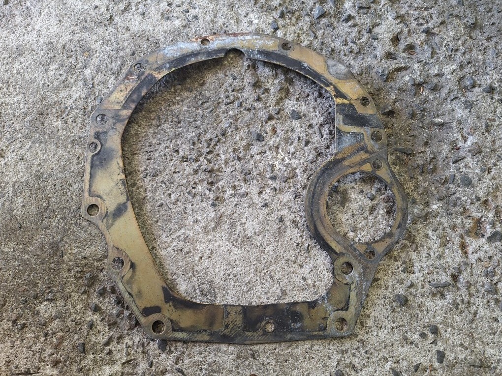 S13 シルビア ミッションプレート ハウジングプレート SR20DET 52F00 No.1拍卖