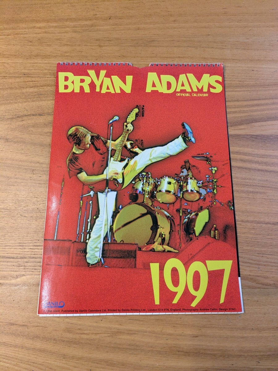 ブライアン・アダムス BRIAN ADAMS カレンダー 1997年 拍卖