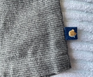 ファミリア★ショートパンツ★70★お顔ロゴ付き★柔らか半ズボン★グレー★出産準備にも★familiar拍卖