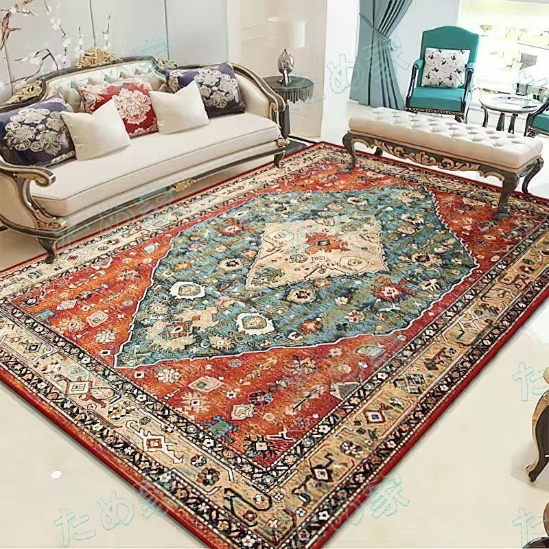 04 超人気★ペルシャ絨毯 カーペット 絨毯 ウール シルク 手織り ペルシャ絨毯の本場 中型 160cm×230cm拍卖