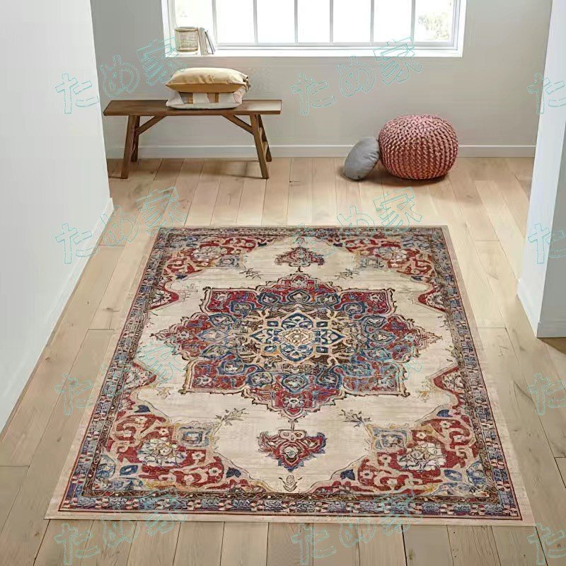 06 超人気★ペルシャ絨毯 カーペット 絨毯 ウール シルク 手織り ペルシャ絨毯の本場 中型 160cm×230cm拍卖