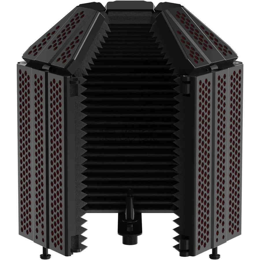 防音室 卓上型 ブーススタンド ルーフ付き 防音 パーテーション 簡易防音室 幅76×奥行80×高さ80cm屋根付き拍卖