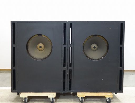 ★札幌発/引取限定【ALTEC/アルテック】自作エンクロージャー ユニット 416-8B搭載 スピーカー ペア 中古現状品 売切り★拍卖