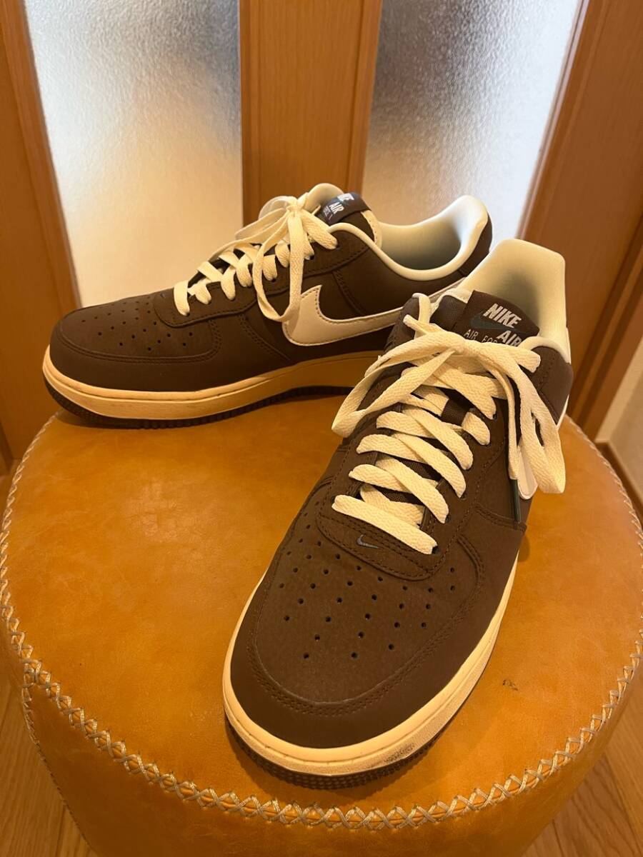 ☆Nike Air Force 1 Low ナイキ エアフォース1 スニーカー シューズ カカオワオ サイズ27㎝ ブラウン系 nike 中古品拍卖