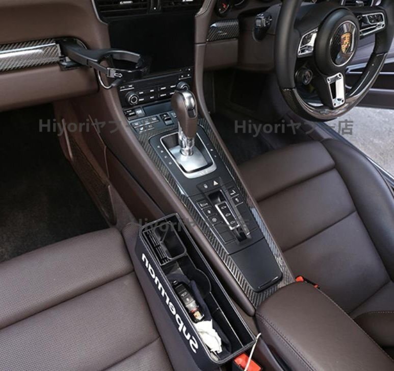 ドライカーボン製 ポルシェ 718 911 シフトハンドルカバー 1枚拍卖