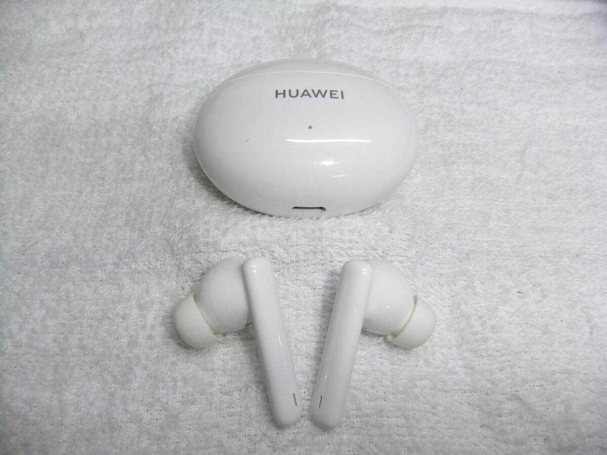 Q97B HUAWEI ファーウェイ WIRELESS ワイヤレスイヤホン T0001C FreeBuds 4i 動作確認済拍卖