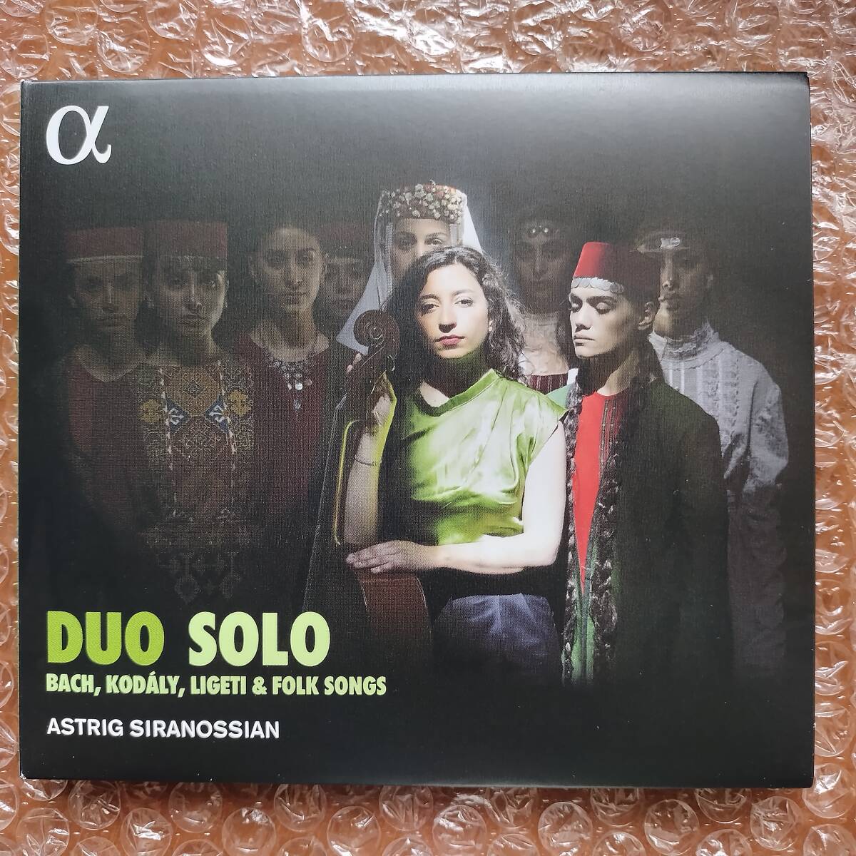 美品 ALPHA アストリグ・シラノシアン-デュオ・ソロ~無伴奏チェロ作品~バッハ、コダーイ、リゲティとアルメニア民謡の出会い d5B0B9PTRKXL拍卖