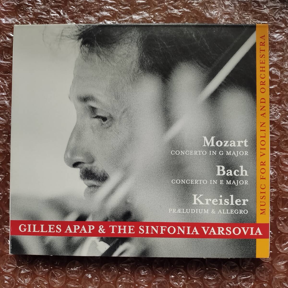 ジル・アパップ/Gilles Apap - バッハ&モーツァルト:ヴァイオリン協奏曲他 4枚同梱可能 11B000G6BK7U拍卖