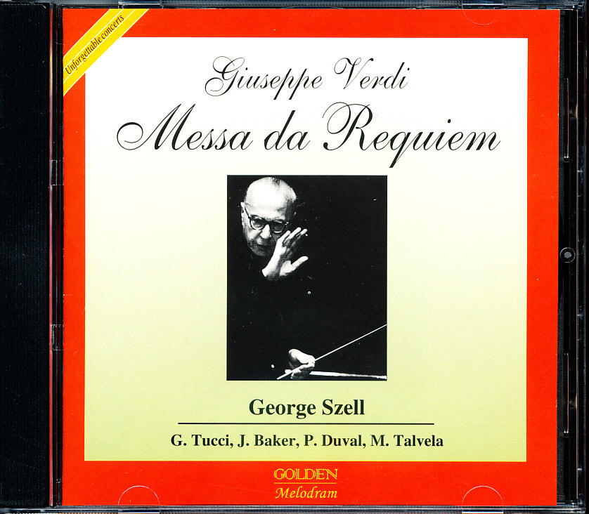 ジョージ・セル/George Szell - ヴェルディ:レクイエム(1968) 4枚同梱可能 10B000092XDE拍卖