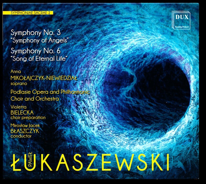 DUX ミロスワフ・ヤツェク・ブワシュチク - パヴェウ・ウカシェフスキ:シンフォニエ・サクレ第2集 4枚同梱可能 d5B09P1QF9Y6拍卖