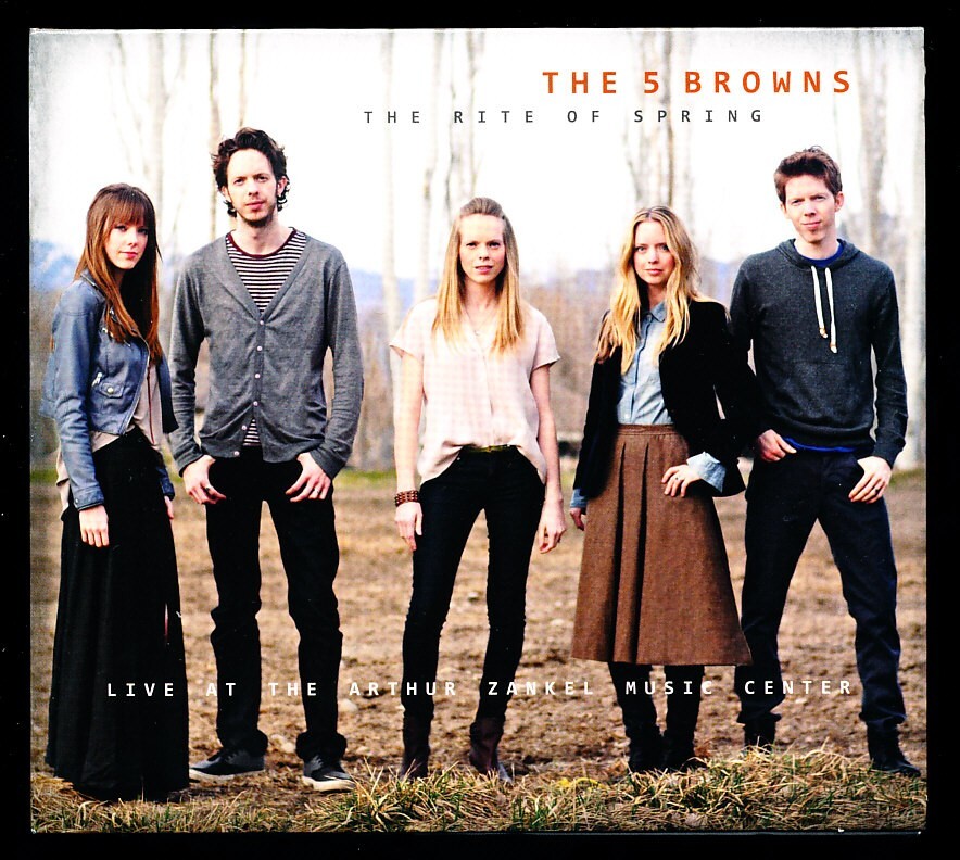 盤面良好 STEINWAY & SONS THE 5 BROWNS - 春の祭典 4枚同梱可能 d5B00EHMYK3A拍卖