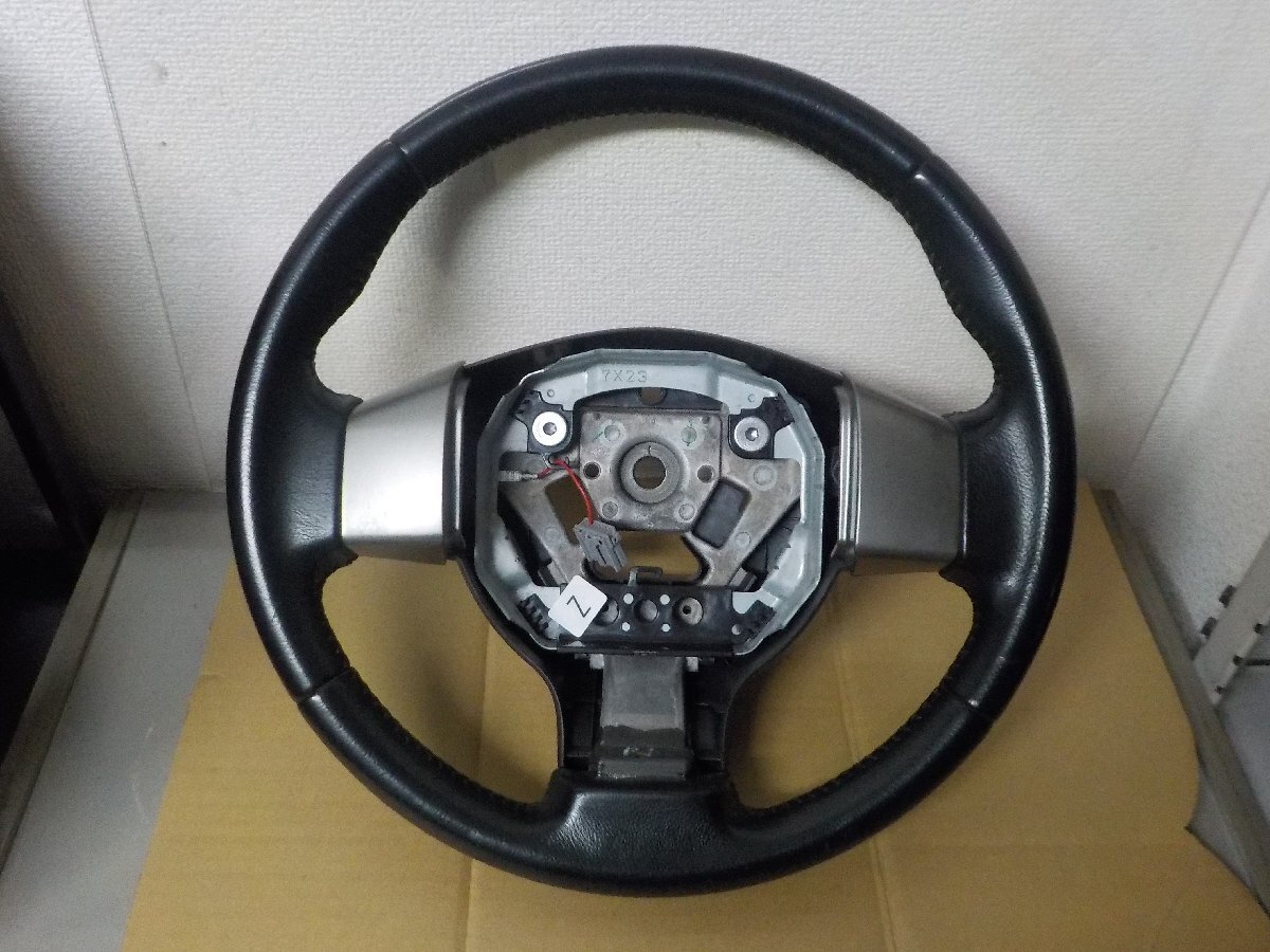 ★ティーダ SC11 ステアリング ハンドル 革巻き 純正 【送料込み】拍卖