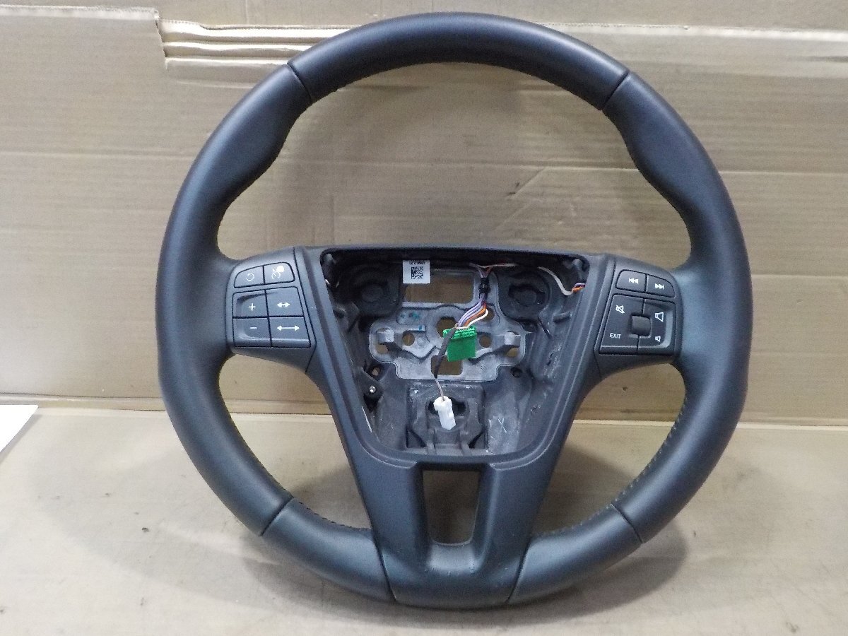 ★ボルボ V40 MB ステアリング ハンドル 革巻き 純正【送料込み】拍卖