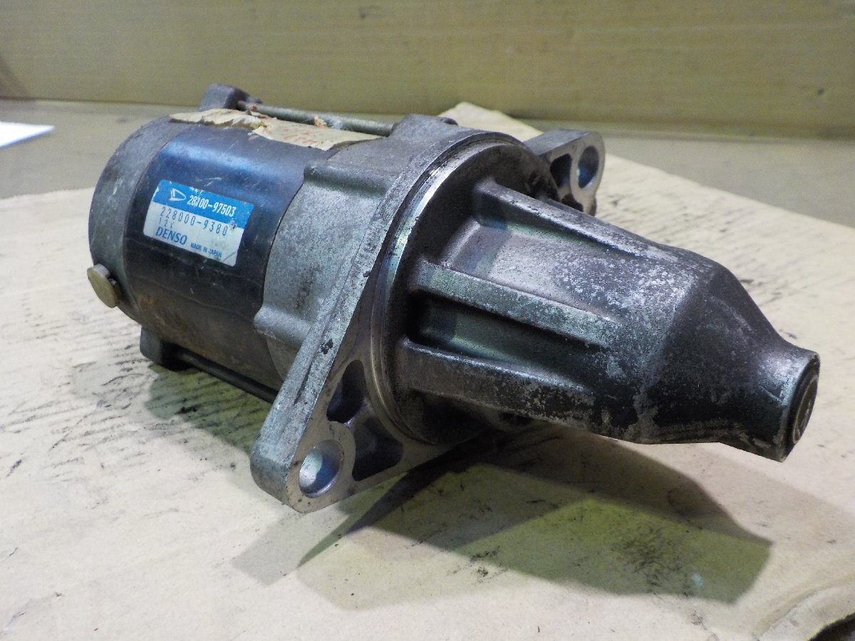 ★ダイハツ アトレー7 S221G スパーキー S221E スターター 純正【送料込み】拍卖