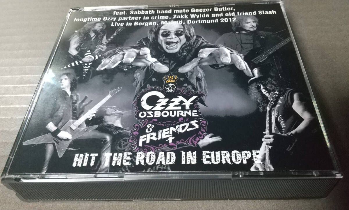 OZZY OSBOURNE 「HIT THE ROAD IN EUROPE」 feat. Geezer Butler, Zakk Wylde, Slash (4CD)拍卖