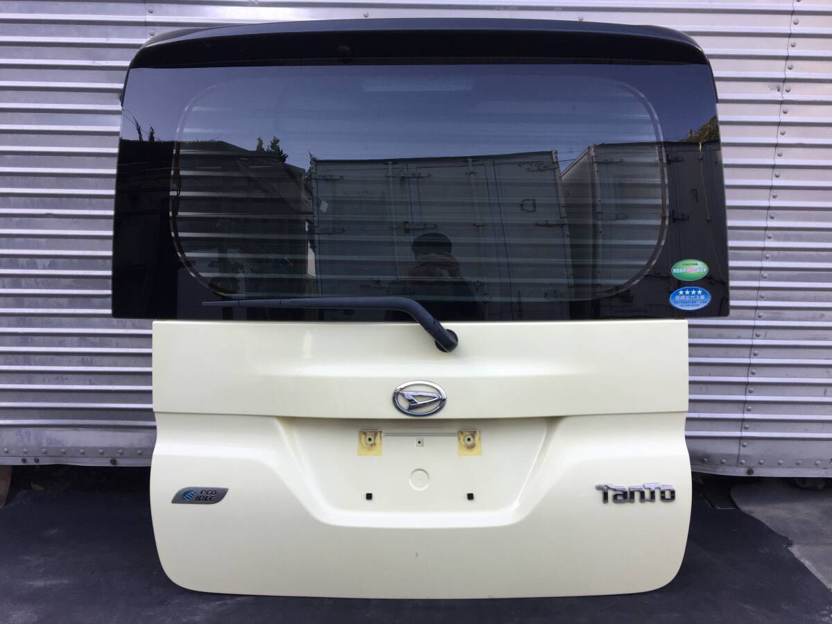 E-BR0415f★ タント LA600S リアゲート T19 平成26年 1カプラー12P スポイラー ハイマウントストップランプ ワイパー 熱線 LA610S拍卖