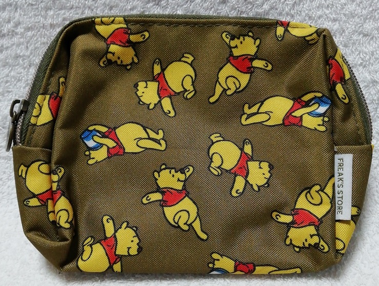 ★くまのぷーさん★ダブルファスナーポーチ★拍卖