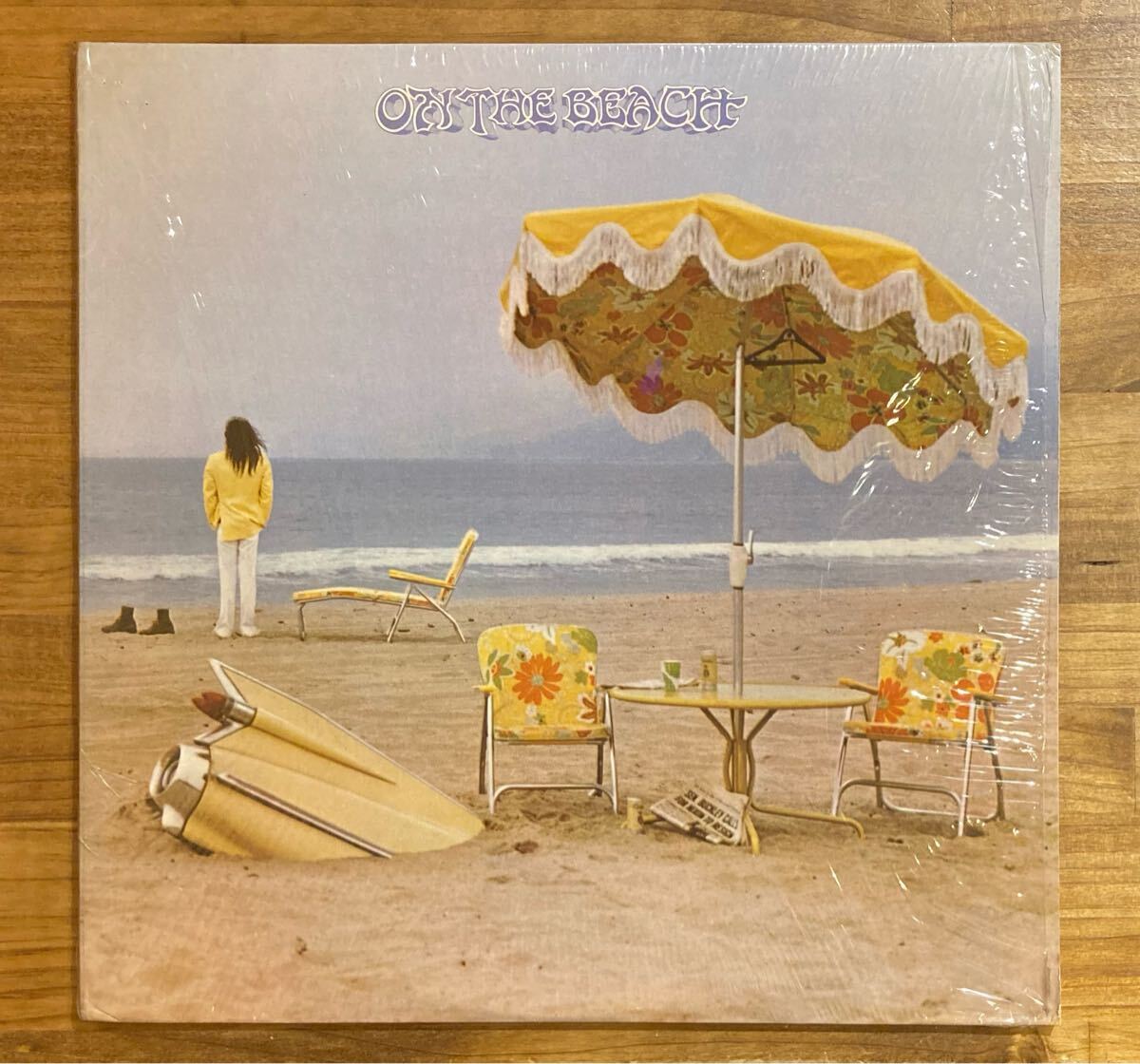 USオリジナル・盤良好!Neil Young / On the Beach LP シュリンク付拍卖