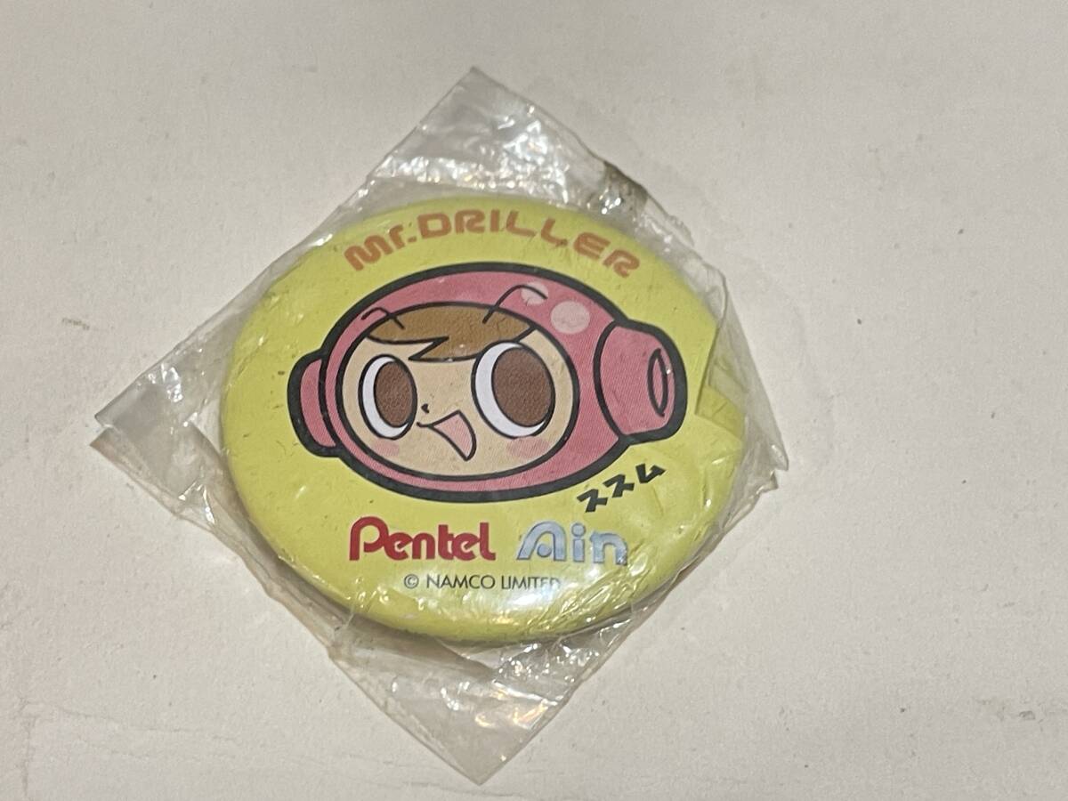 ゲーム ミスタードリラー ペンシルAIR 缶バッチ拍卖